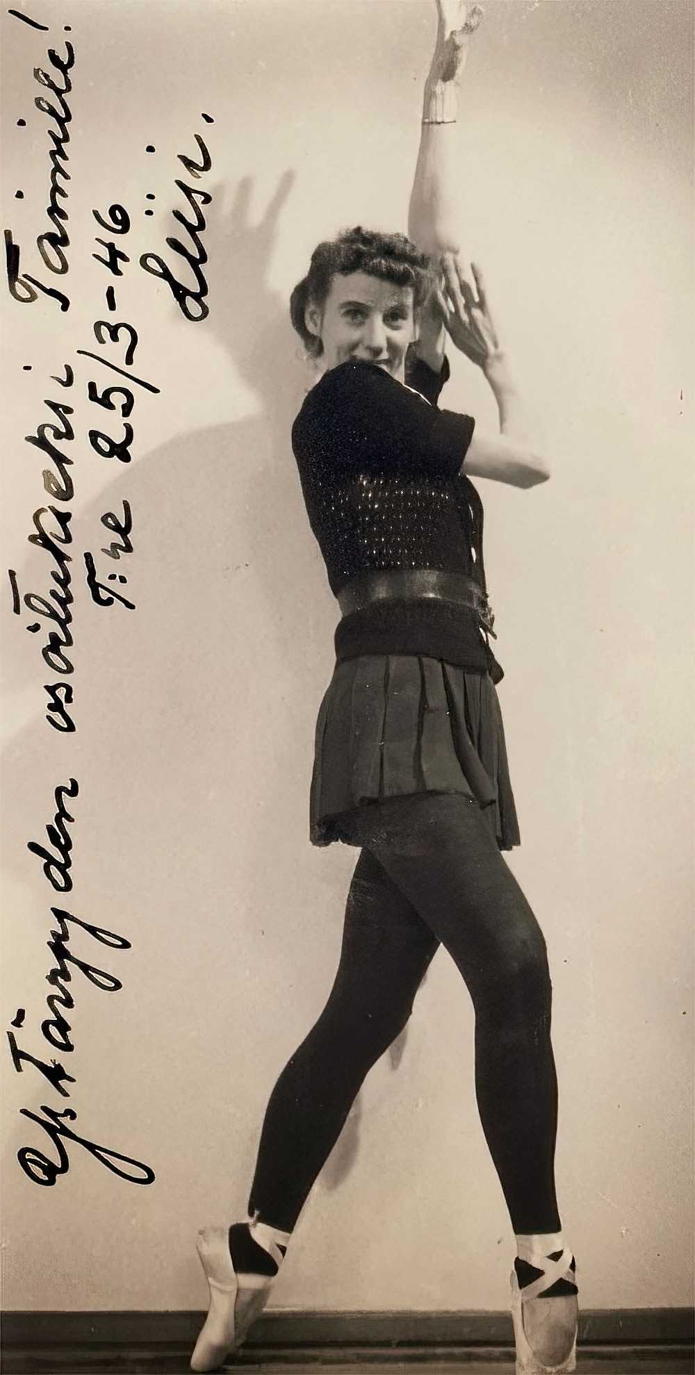 Tanssitaiteilija Liisi Hallas 1901-1984